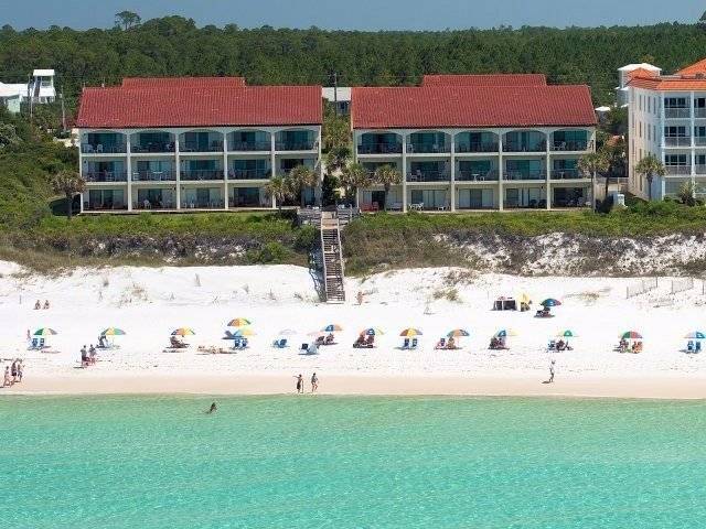 Palms at Seagrove Drone Shot