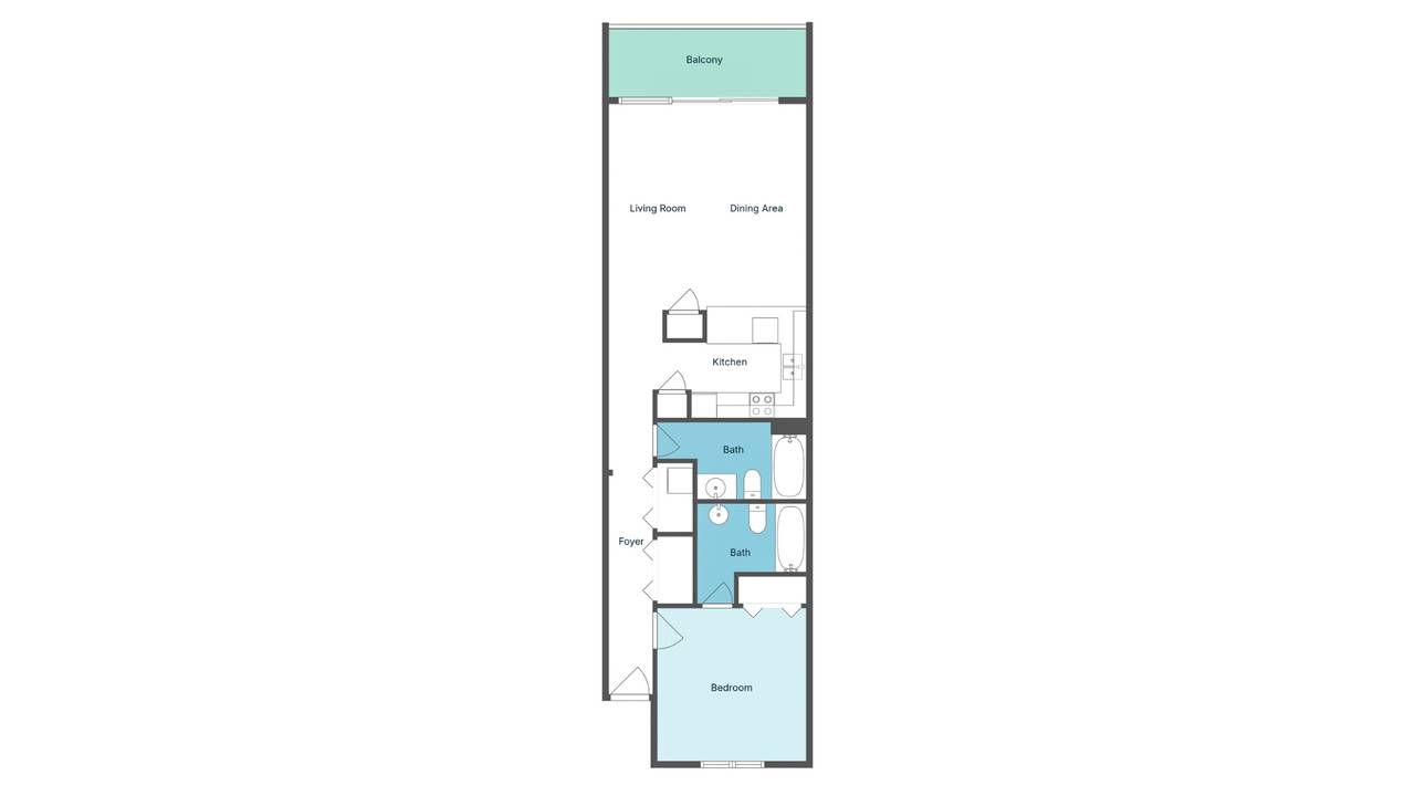 Palms B5 - Floor Plan Palms B5 - Floor Plan
