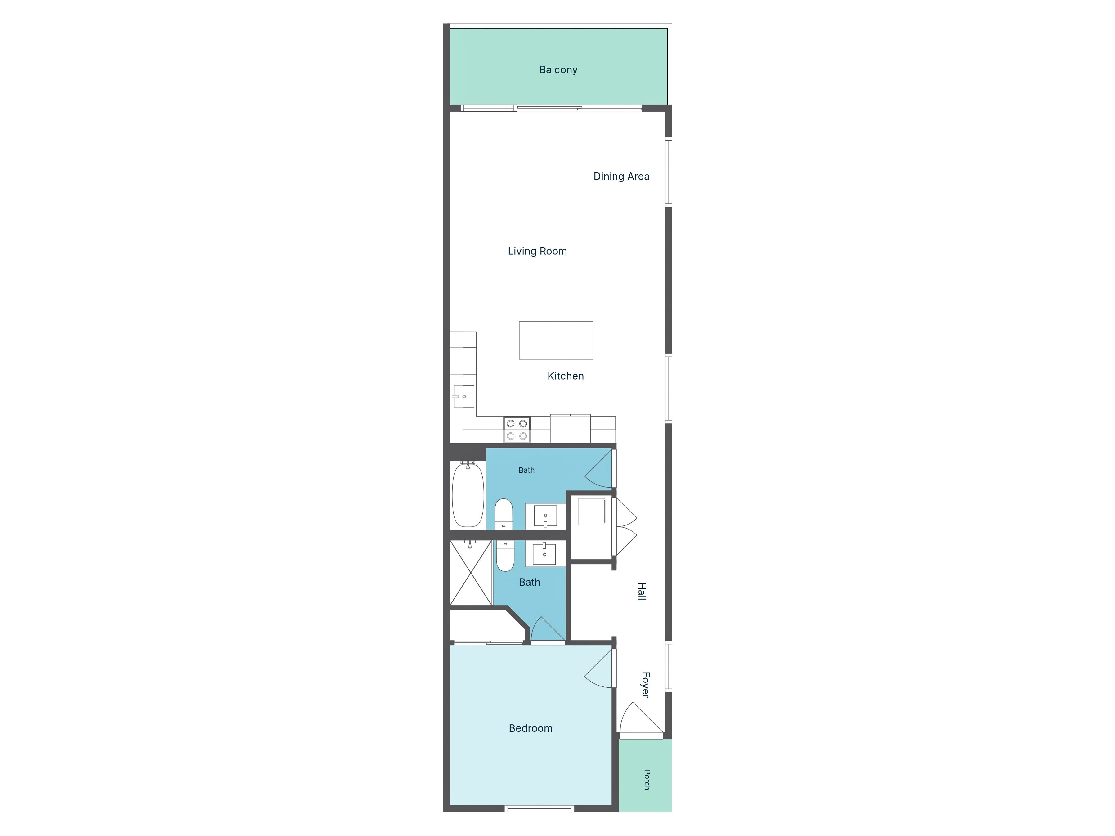 Palms B9 - Floor Plan