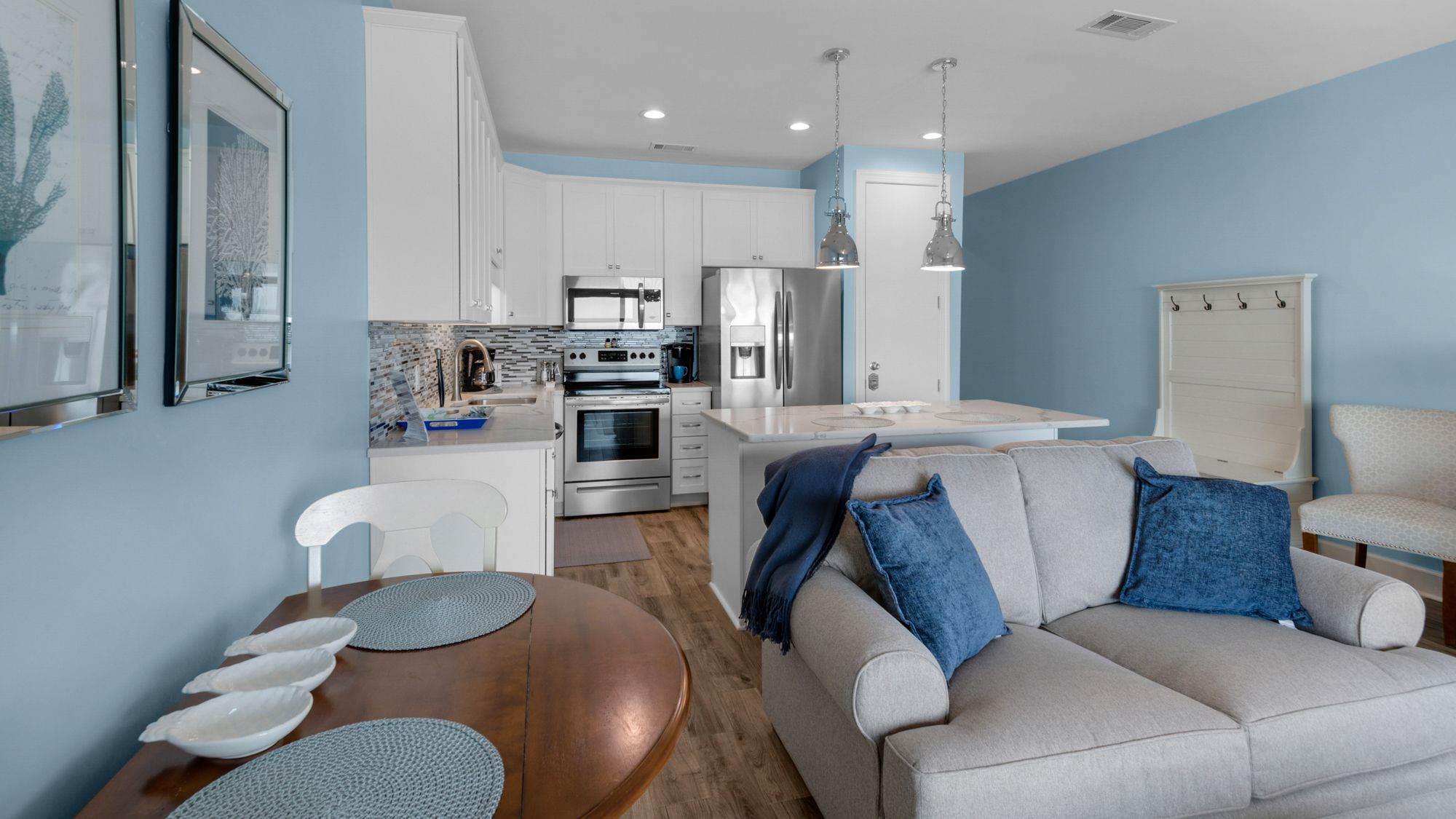 Palms C14 Main Living Area into Kitchen