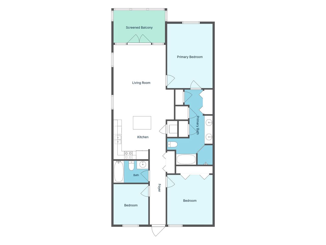 Seagrove Highlands 2310 - Floor Plan Seagrove Highlands 2310 - Floor Plan