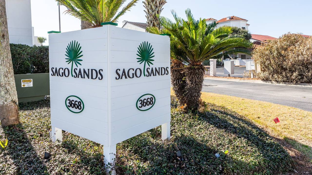 Sago Sands Sign Sago Sands Sign