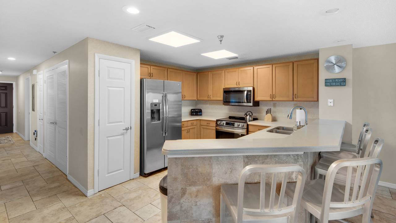 Sago Sands 402 Kitchen area Sago Sands 402 Kitchen area