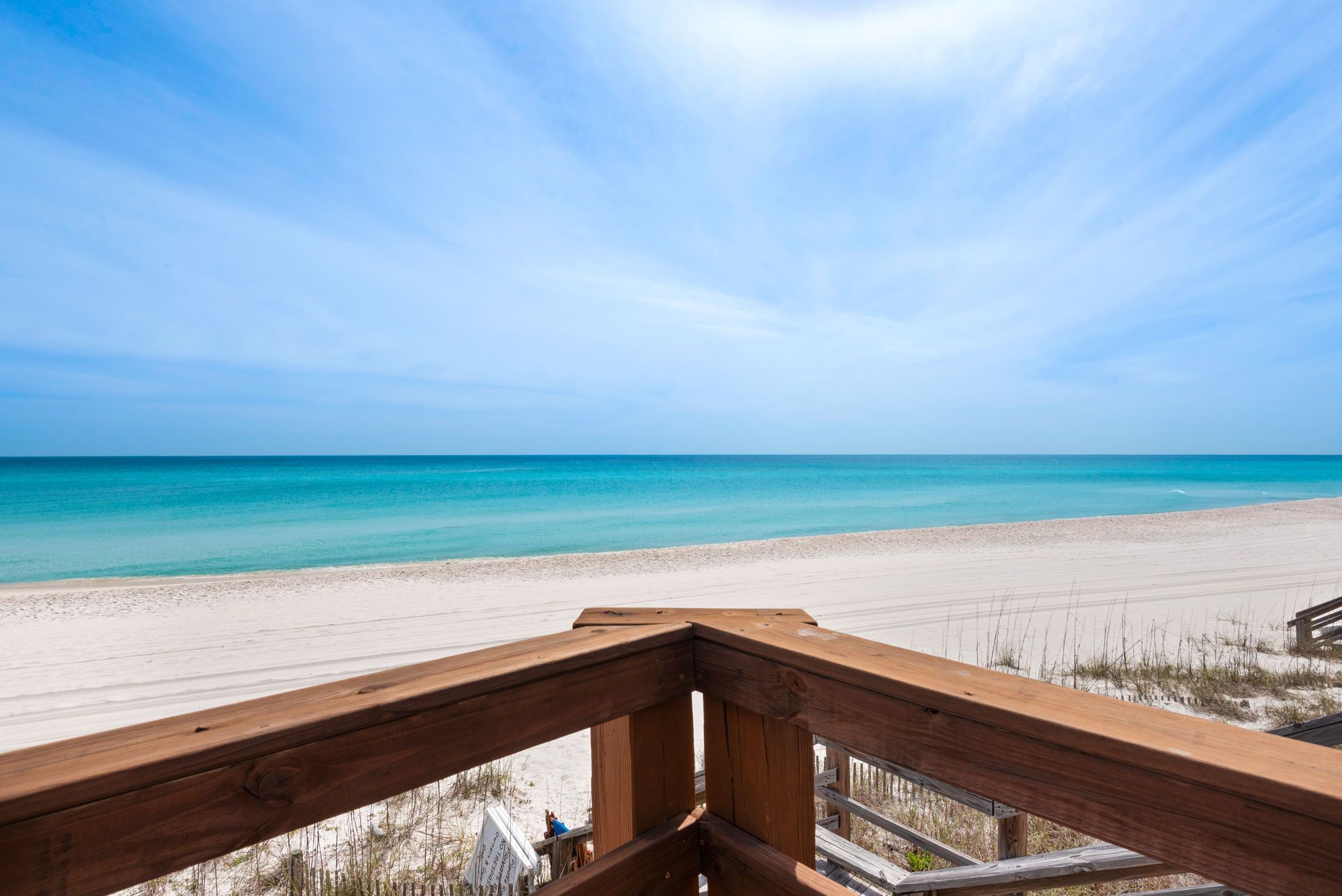 Sun n Surf - Deck area with Gulf views