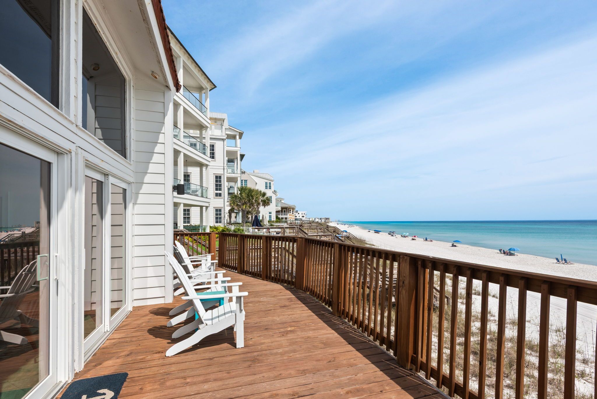 Sun n Surf - Deck area with Gulf views