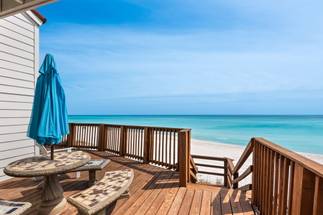 Sun n Surf - Deck area with Gulf views Sun n Surf - Deck area with Gulf views