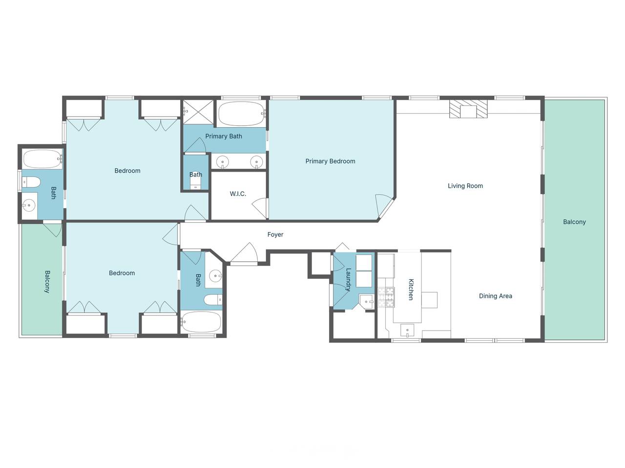 Seaview II 200 - Floor Plan Seaview II 200 - Floor Plan