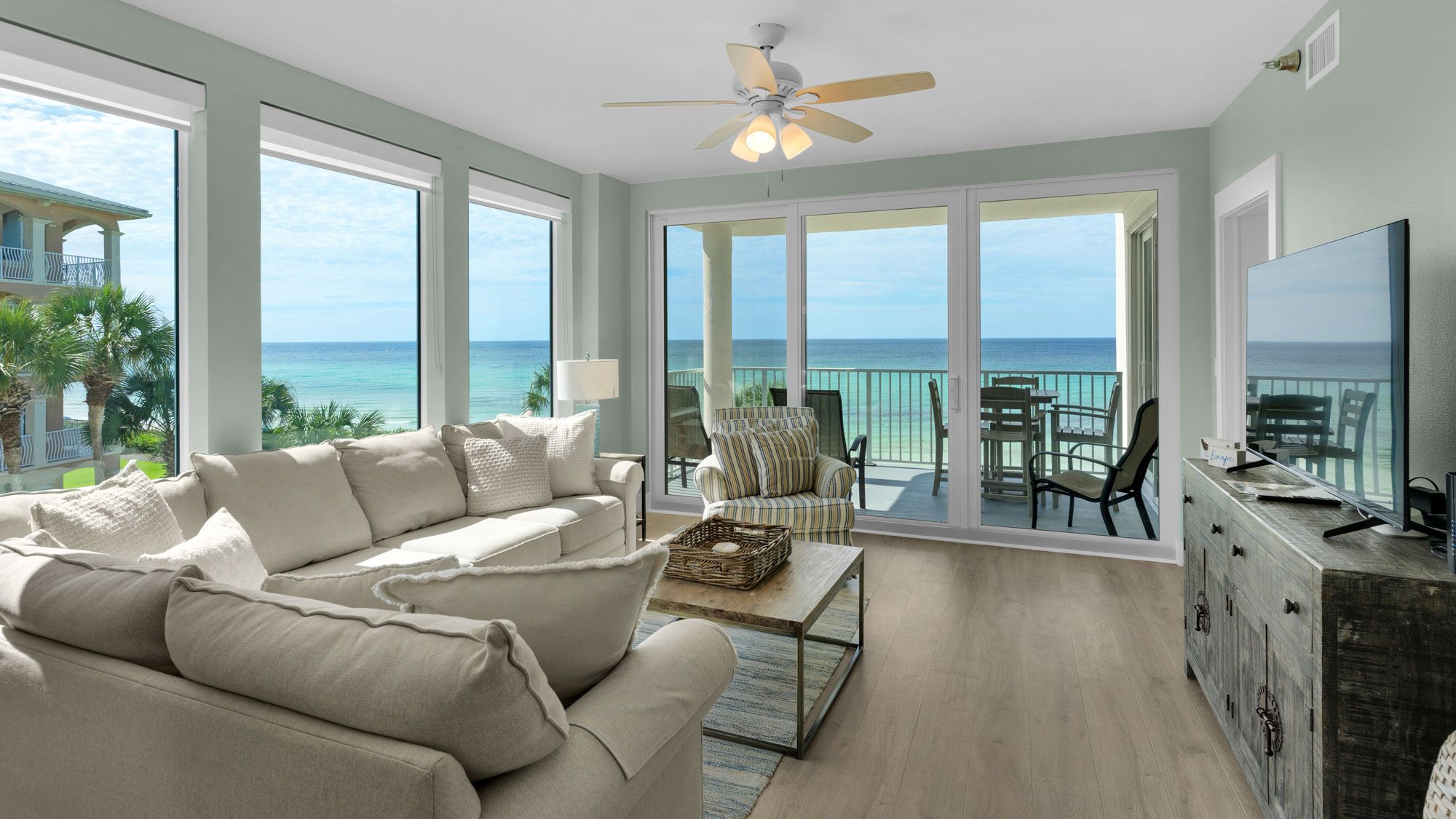 Tranquility 310 - Living area w/ Gulf views