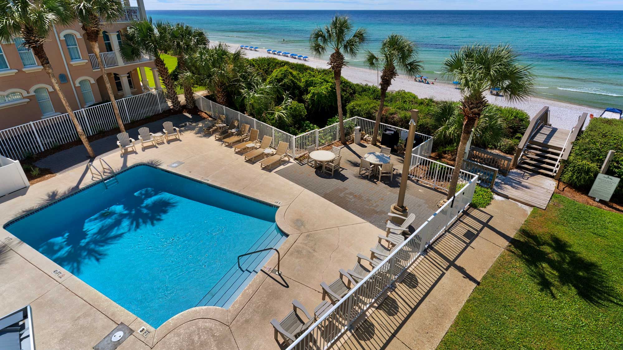 Tranquility 310 - Gulf & Pool views from the balcony