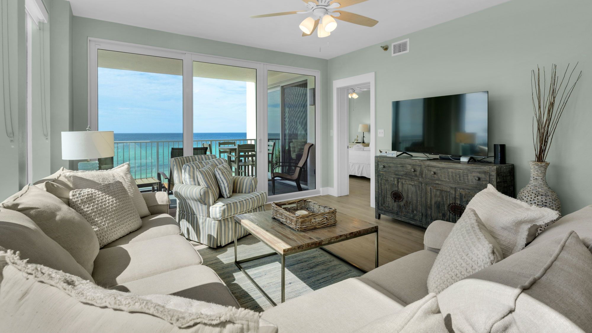 Tranquility 310 - Living area w/ Gulf views