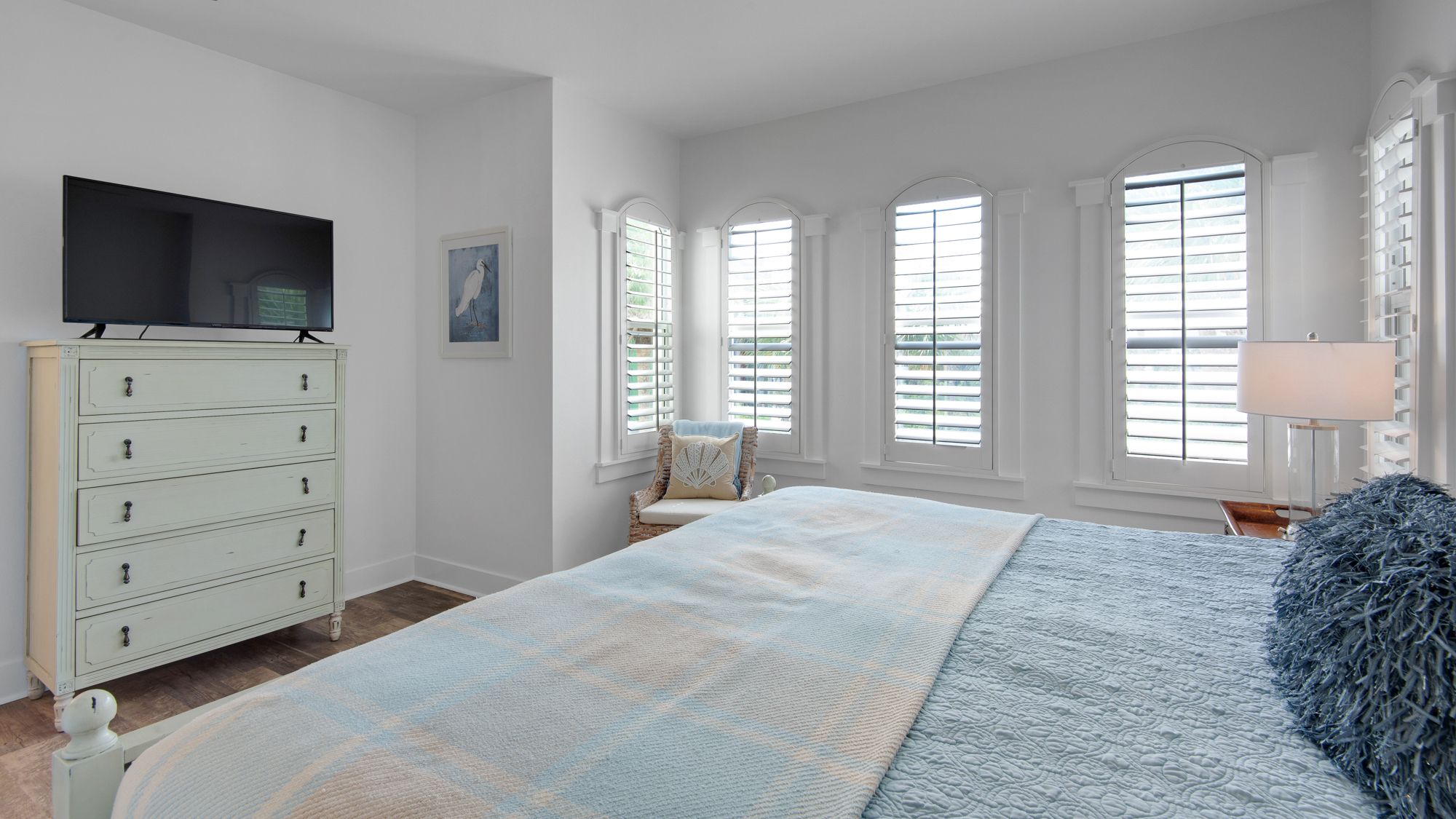 Villas at Sunset Beach B201 King Master Bedroom