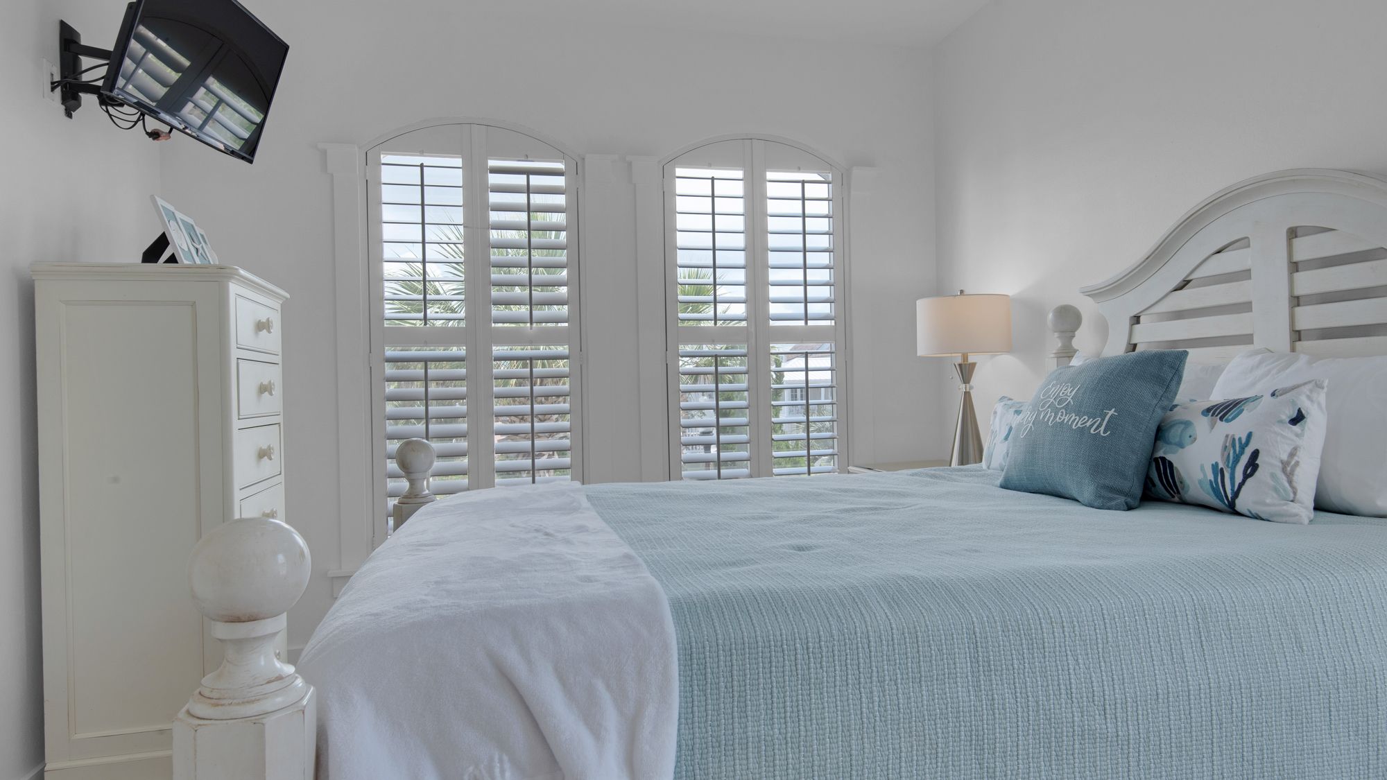 Villas at Sunset Beach B201 Guest Bedroom with Queen Bed