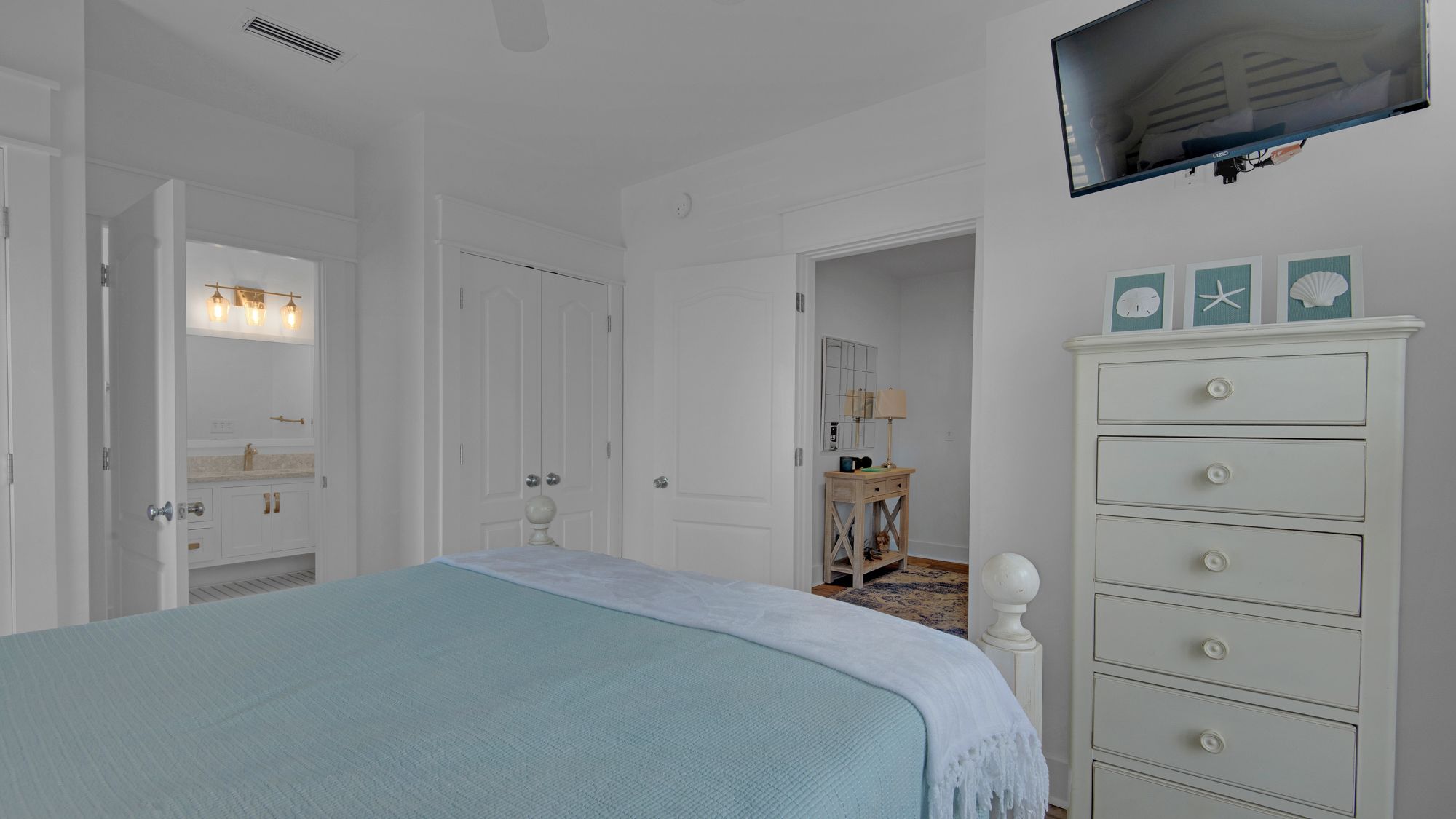 Villas at Sunset Beach B201 Guest Bedroom with Queen Bed