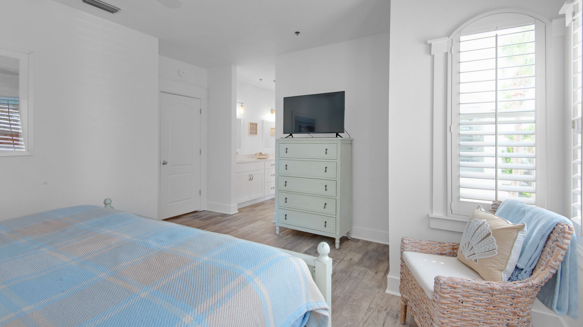 Villas at Sunset Beach B201 King Master Bedroom