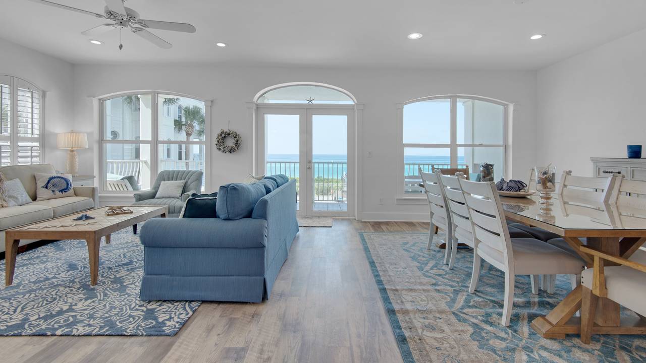 Villas at Sunset Beach B201 Dining and Living Areas Villas at Sunset Beach B201 Dining and Living Areas