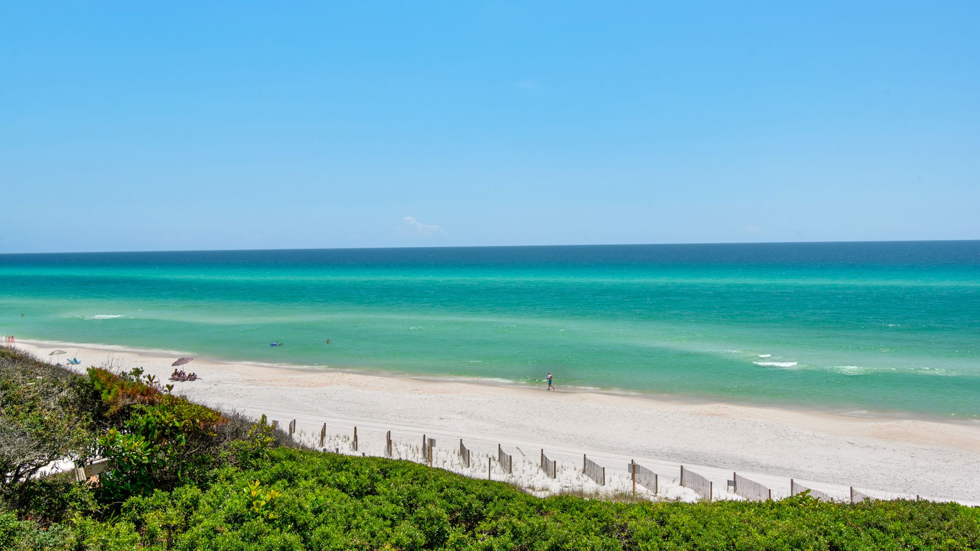 Blue Nine 3 Beach view from the balcony