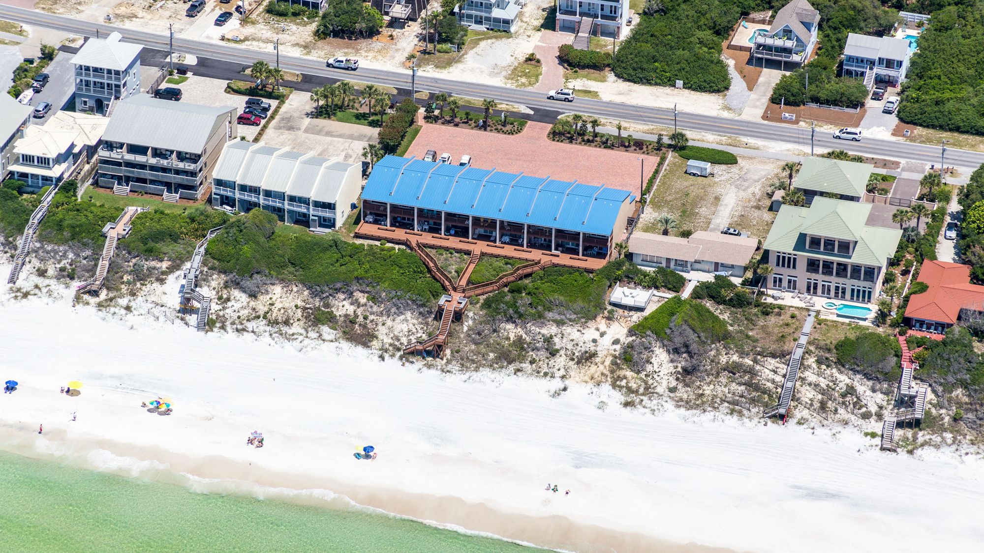 Blue Nine Drone Shot