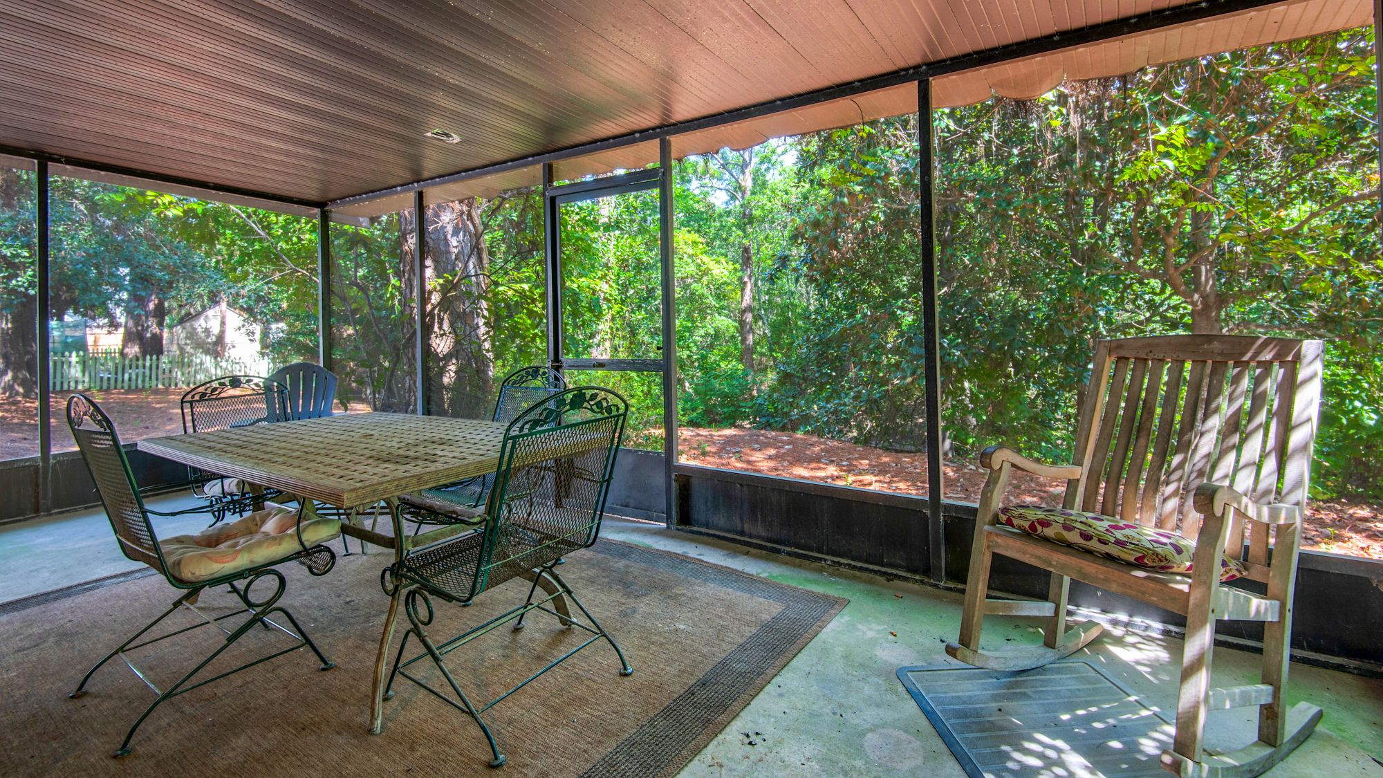 Reel Relaxing Covered Patio