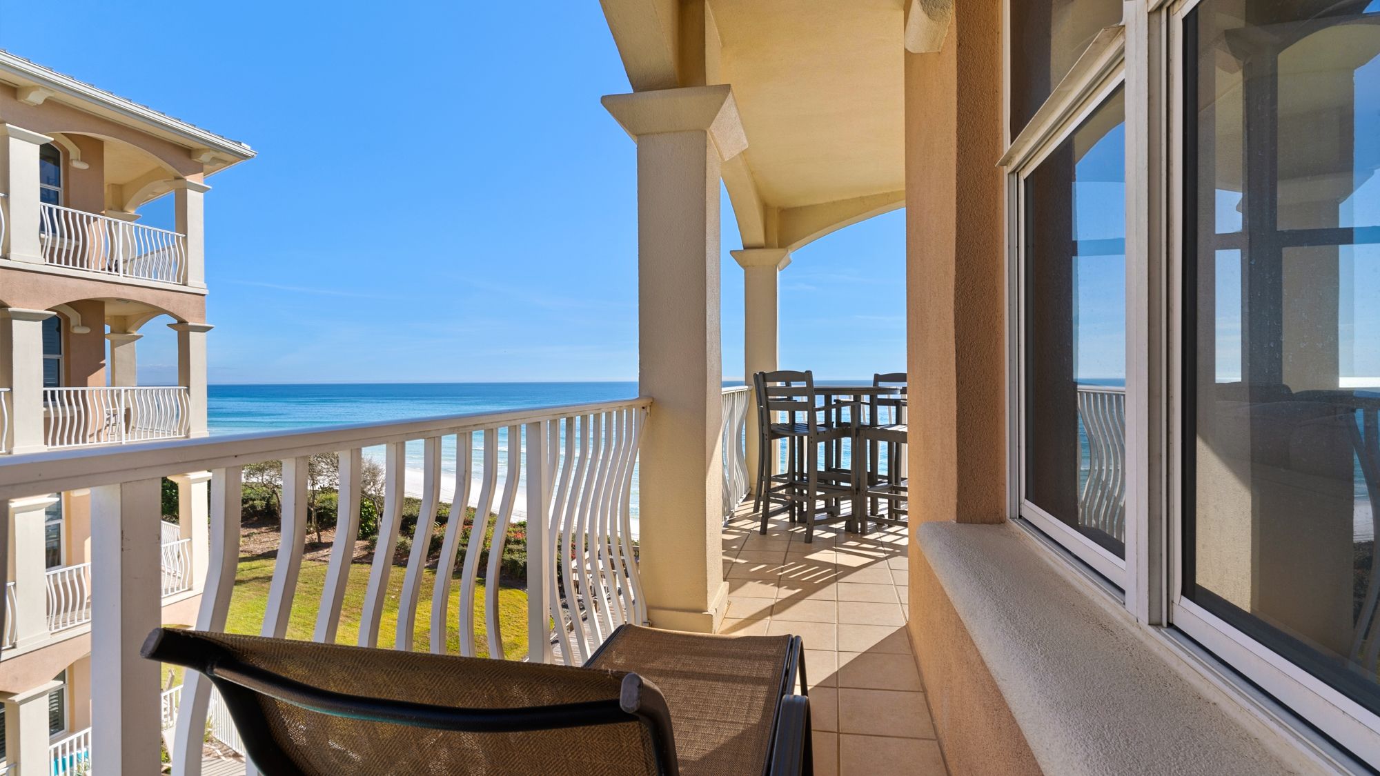 Monterey B301 - Balcony with gulf views