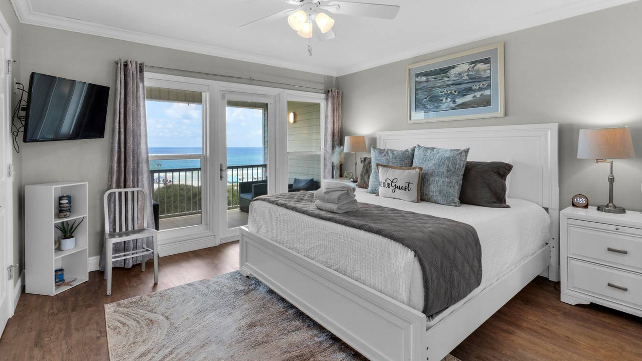 Sea Haunts 1A - 3rd Floor Master Bedroom Sea Haunts 1A - 3rd Floor Master Bedroom