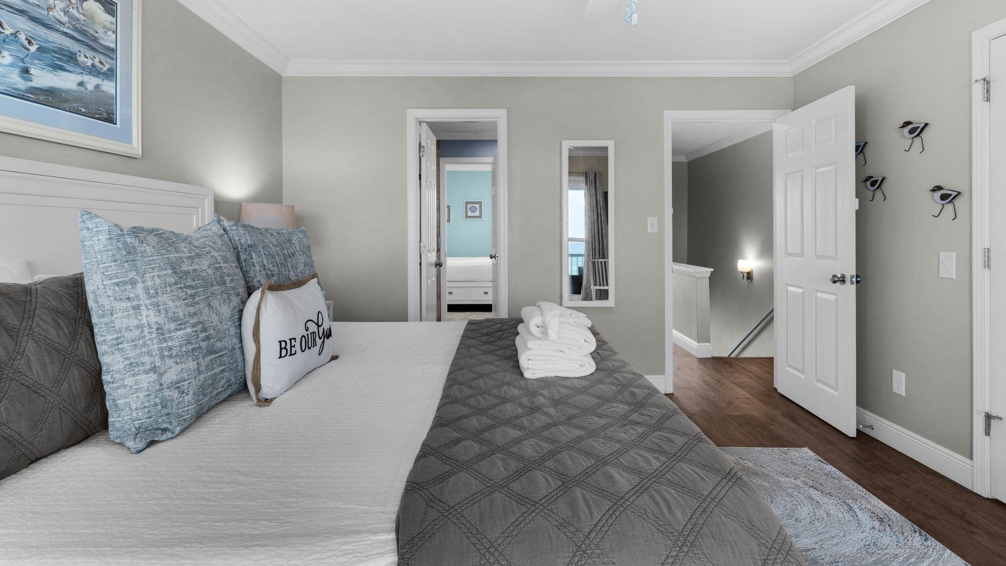 Sea Haunts 1A - 3rd Floor Master Bedroom