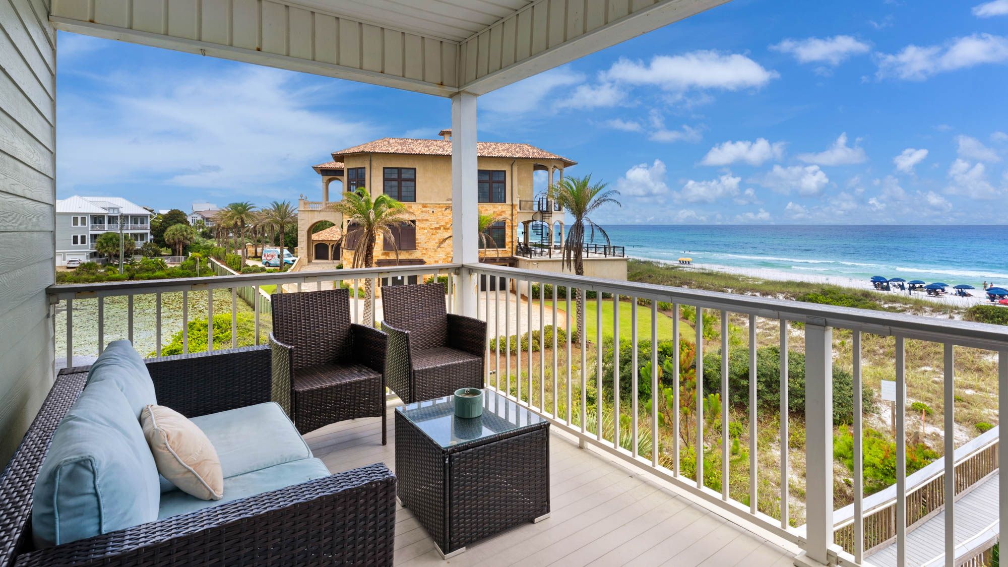 Sea Haunts 1A - 3rd Floor Master's Balcony