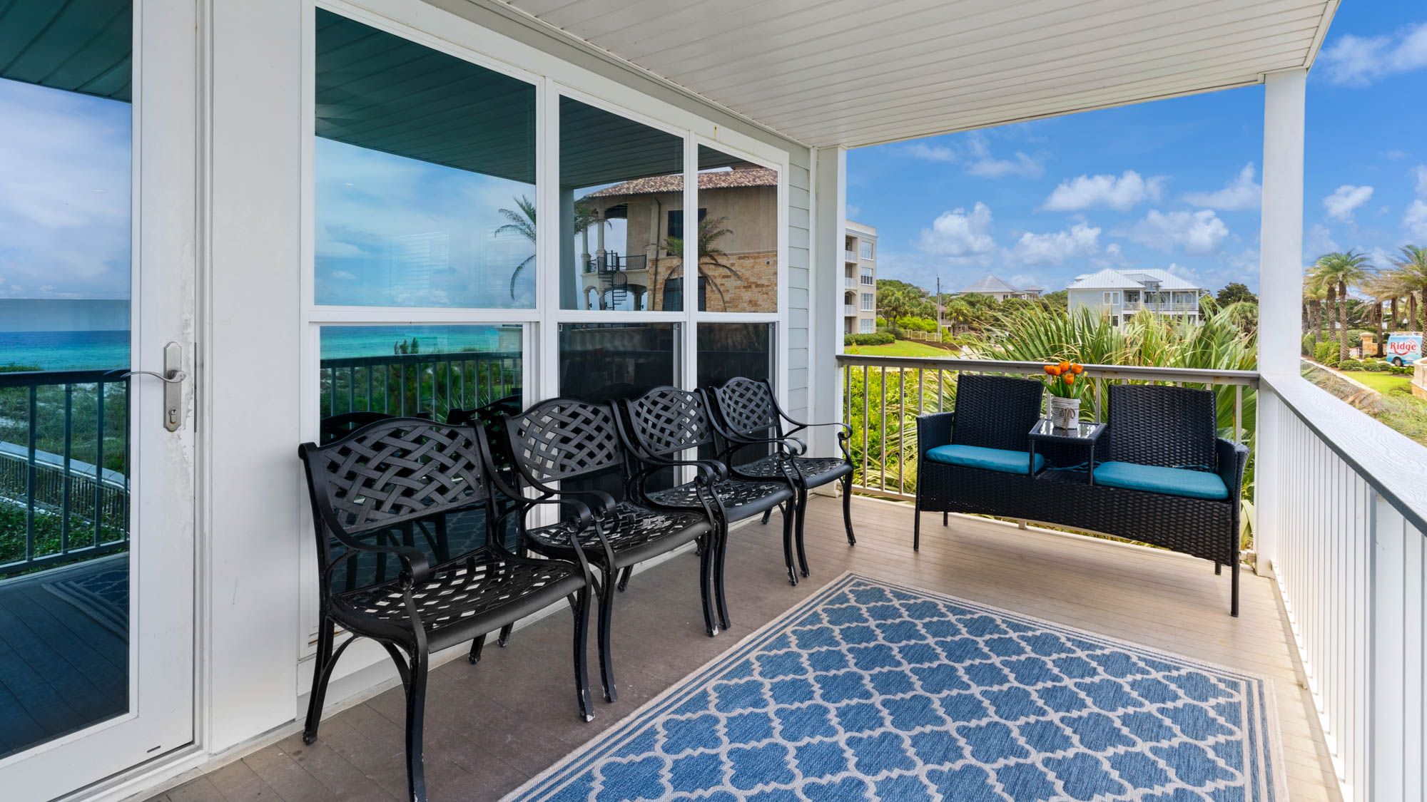 Sea Haunts 1A - 2nd Floor Balcony area