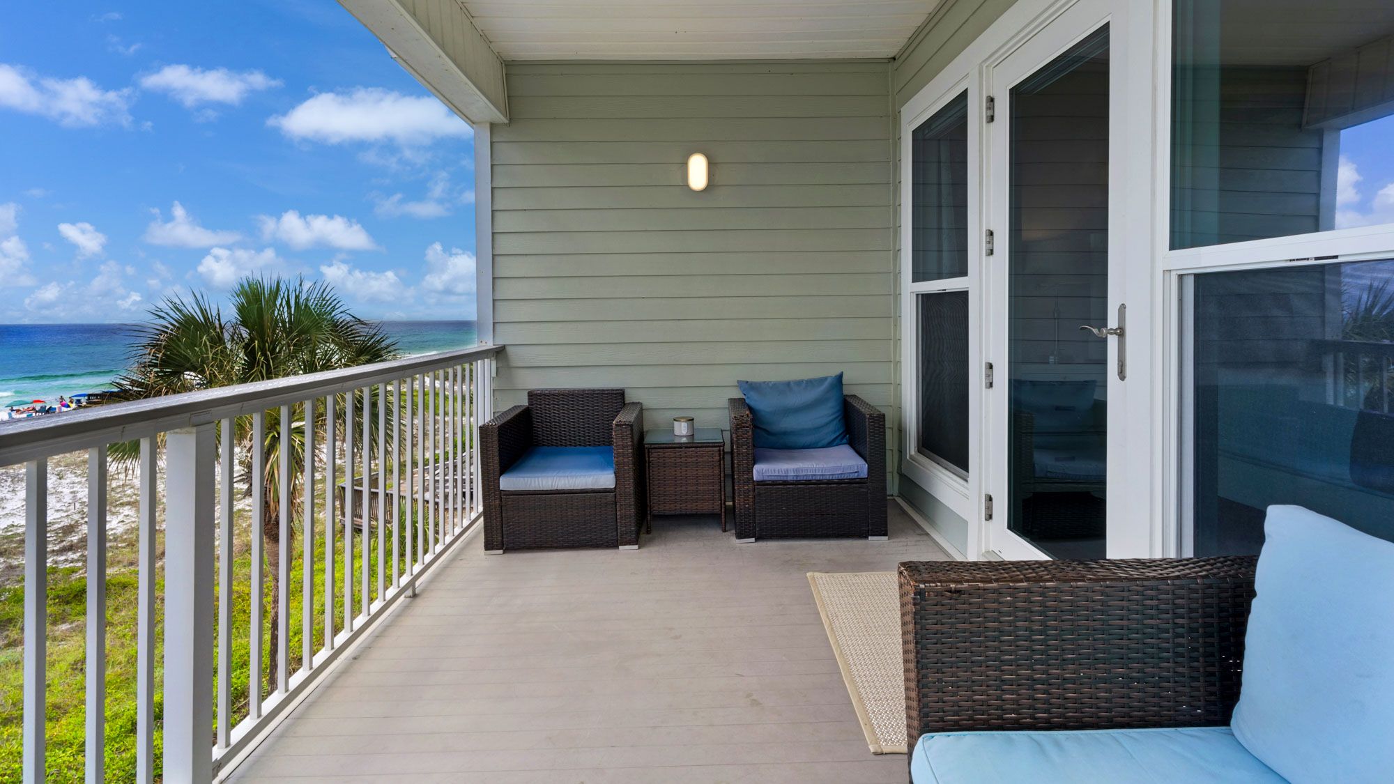 Sea Haunts 1A - 3rd Floor Master' Balcony