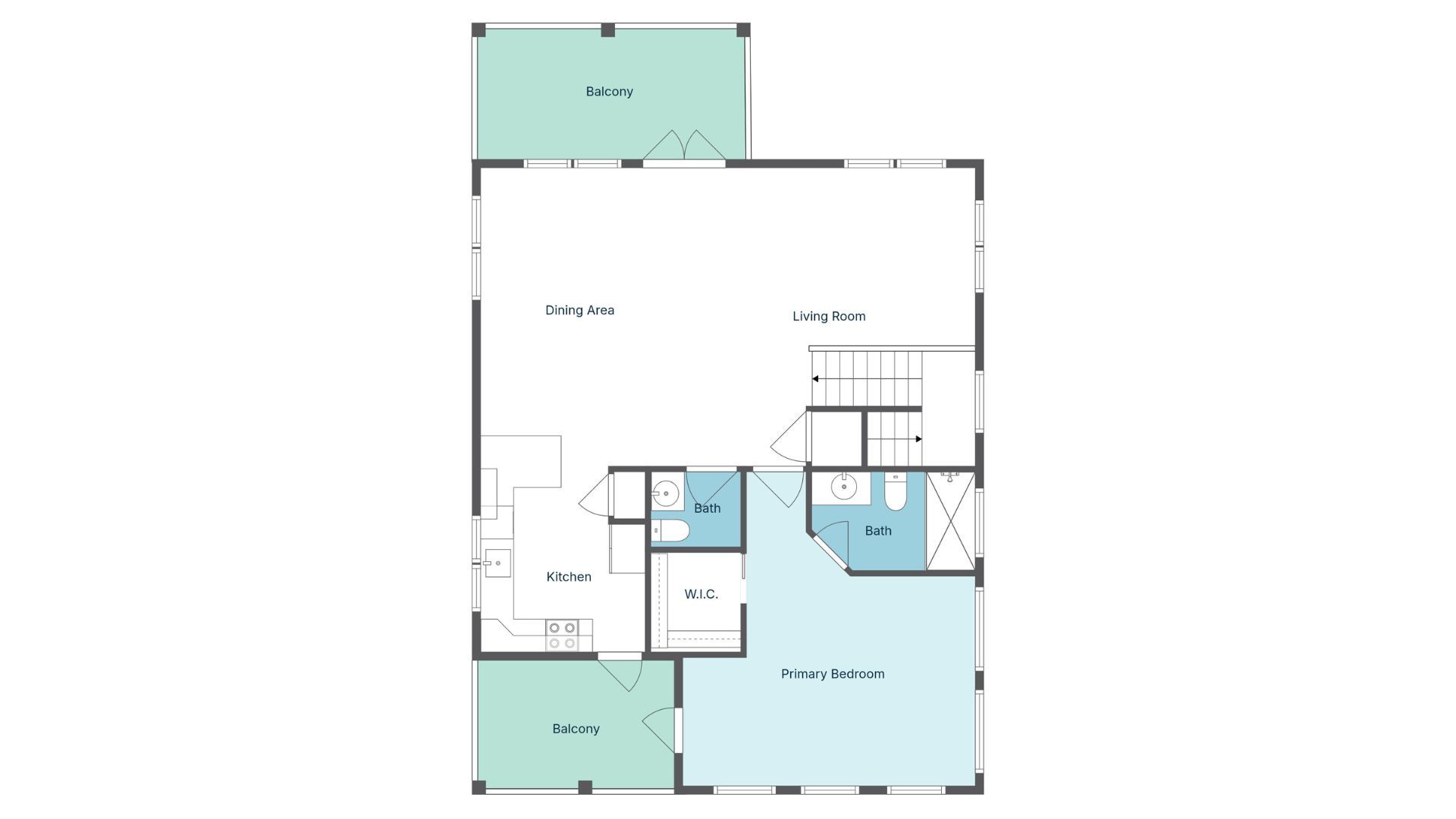 Emerald Rose - 2nd Floor