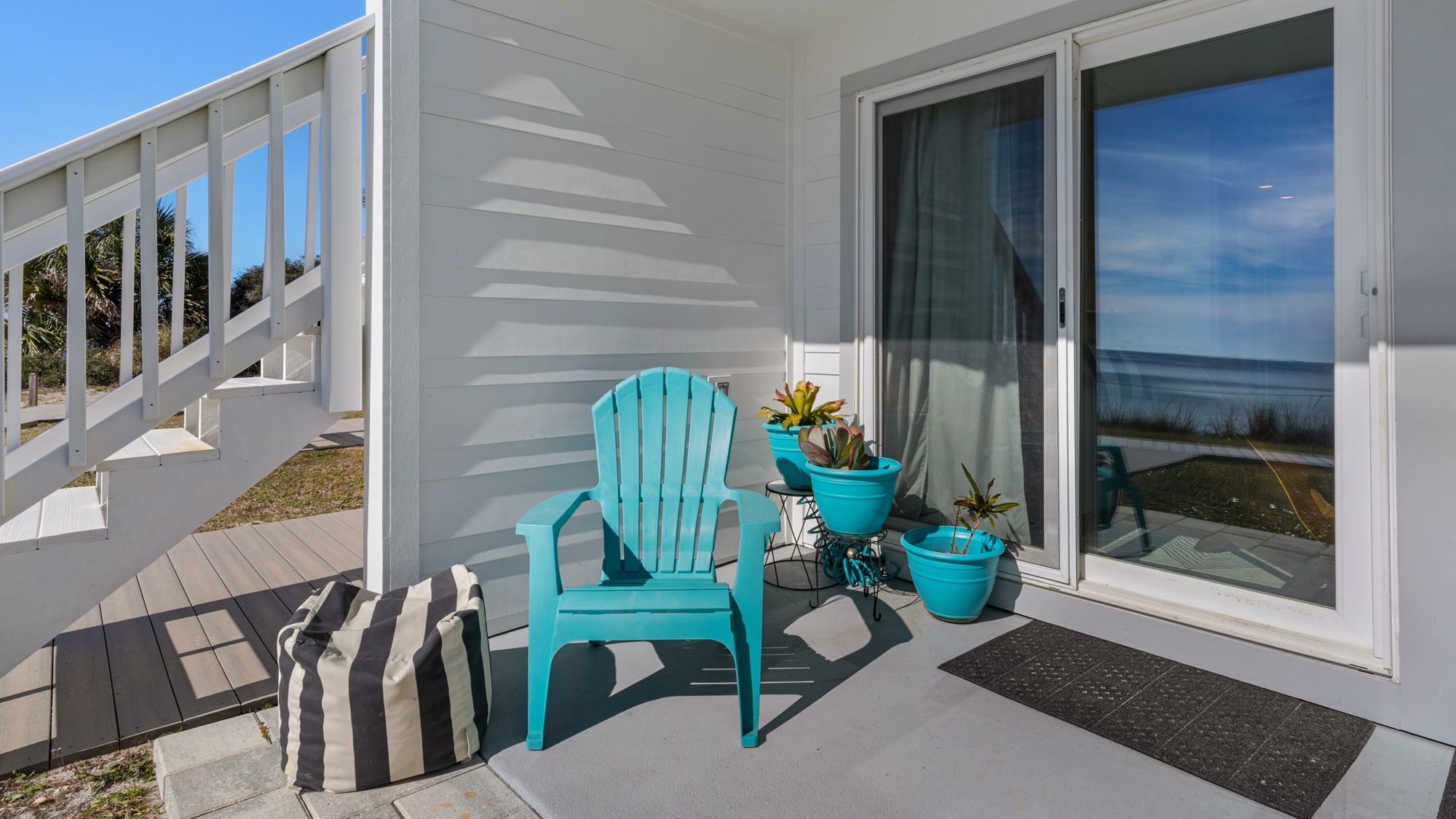 Blue Tide 6A Patio View