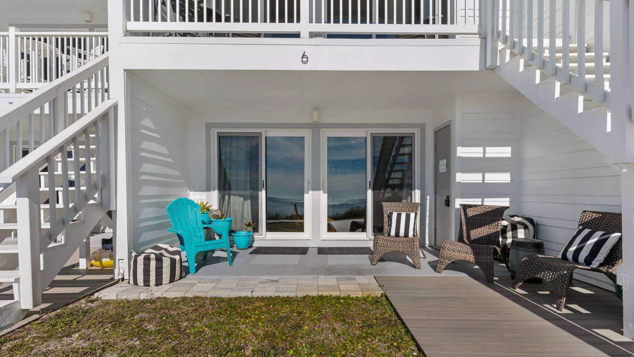 Blue Tide 6A Patio View Blue Tide 6A Patio View