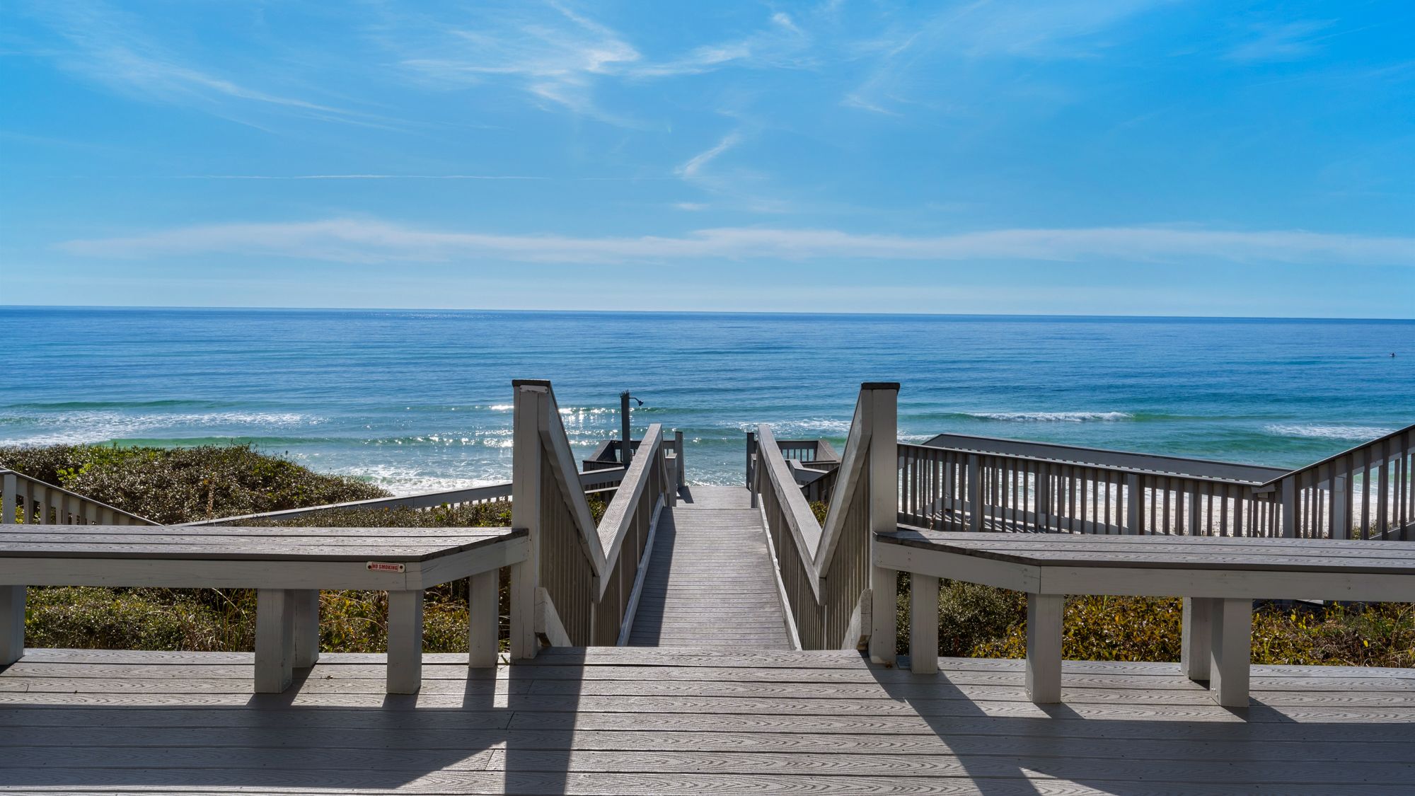 Blue Nine 5 Patio to Beach