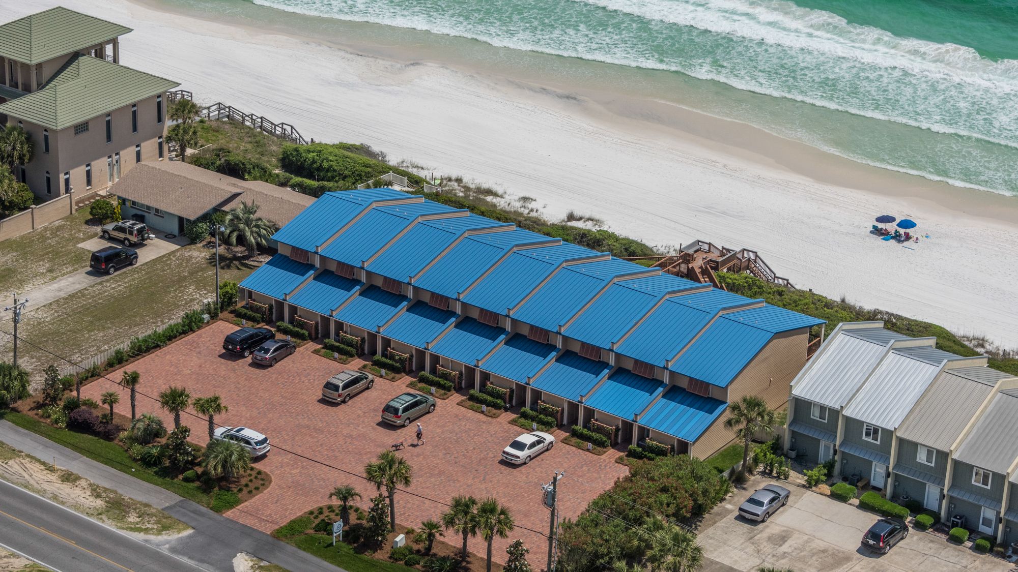 Blue Nine Drone Shot