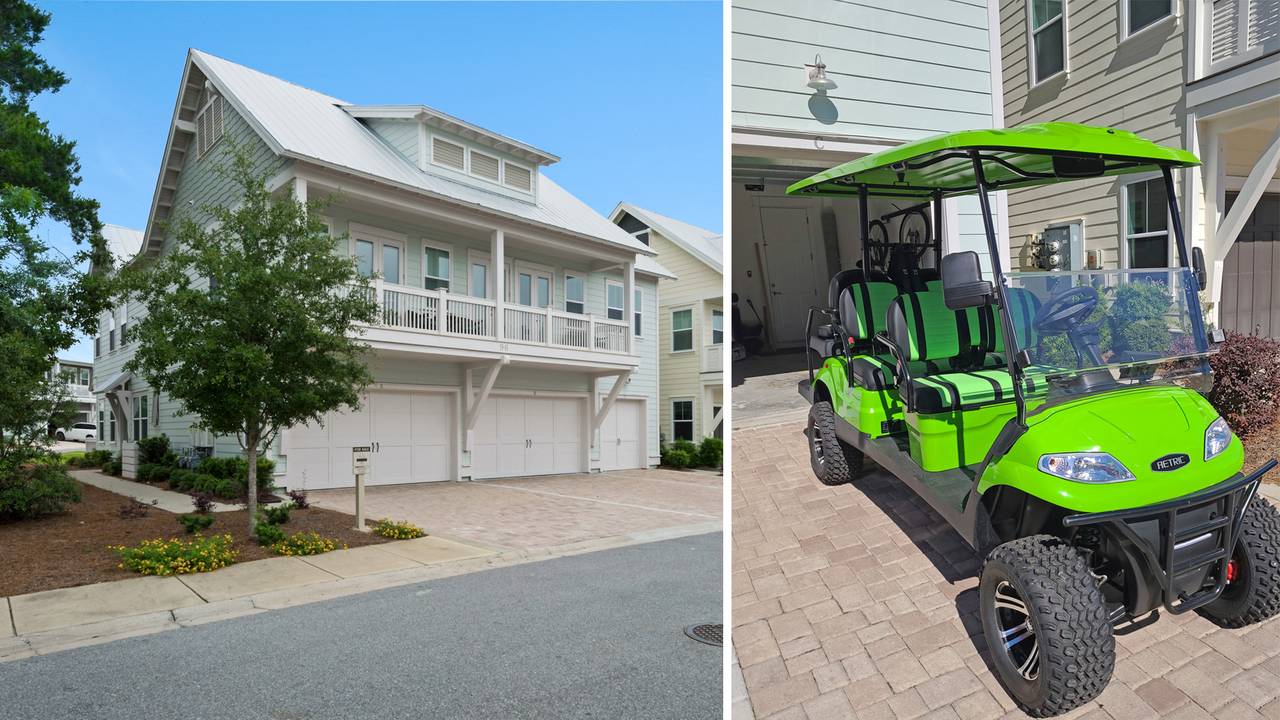 Dune Dreaming Golf Cart Dune Dreaming Golf Cart