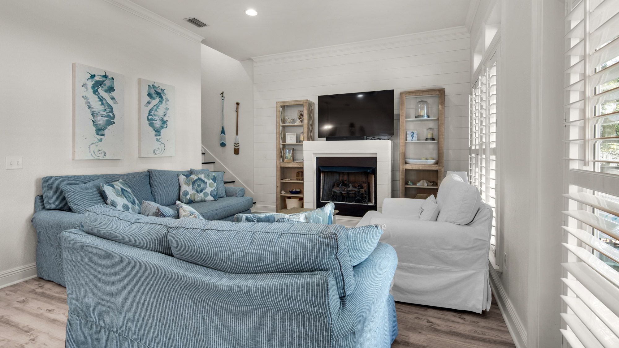 Our Blue Haven Living Area