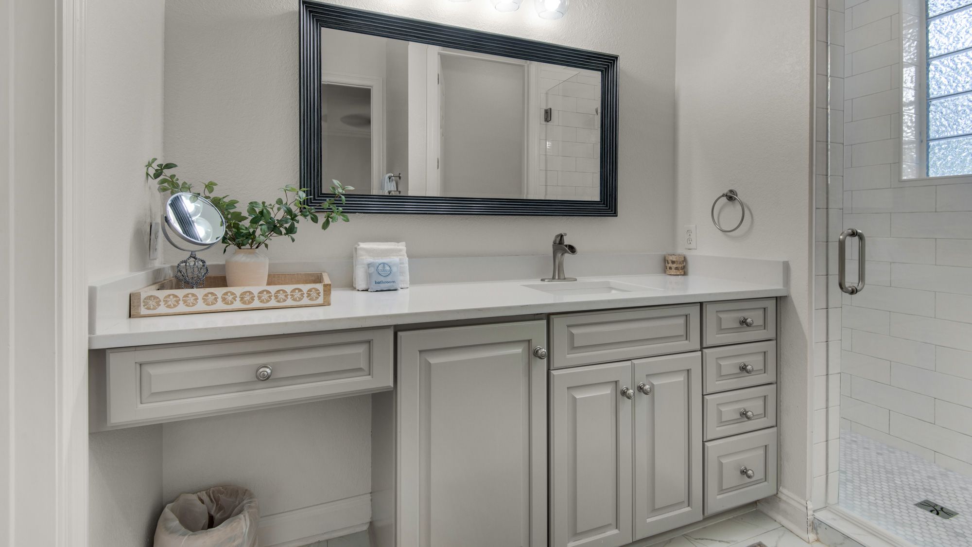 Our Blue Haven Bathroom