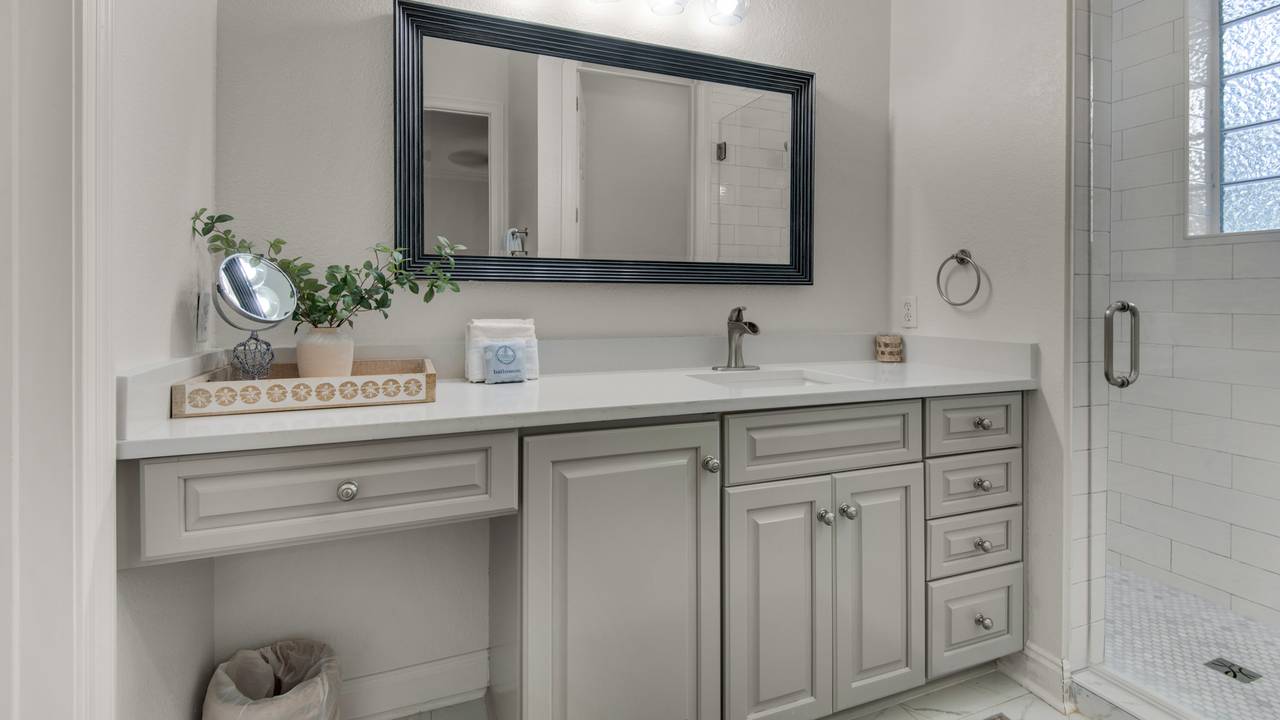 Our Blue Haven Bathroom Our Blue Haven Bathroom