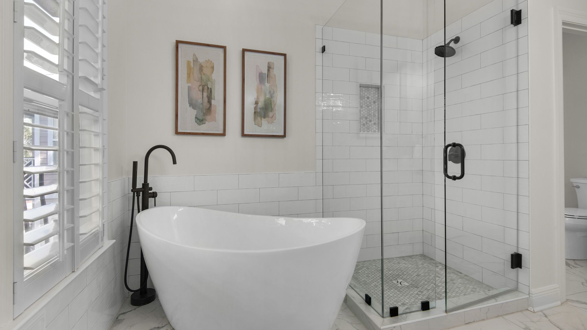 Our Blue Haven Bathroom