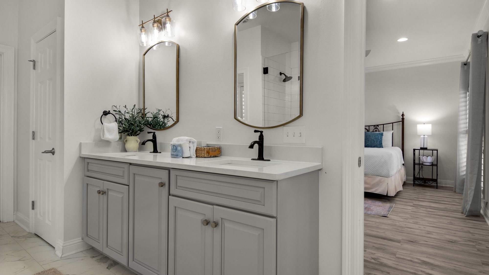 Our Blue Haven Bathroom