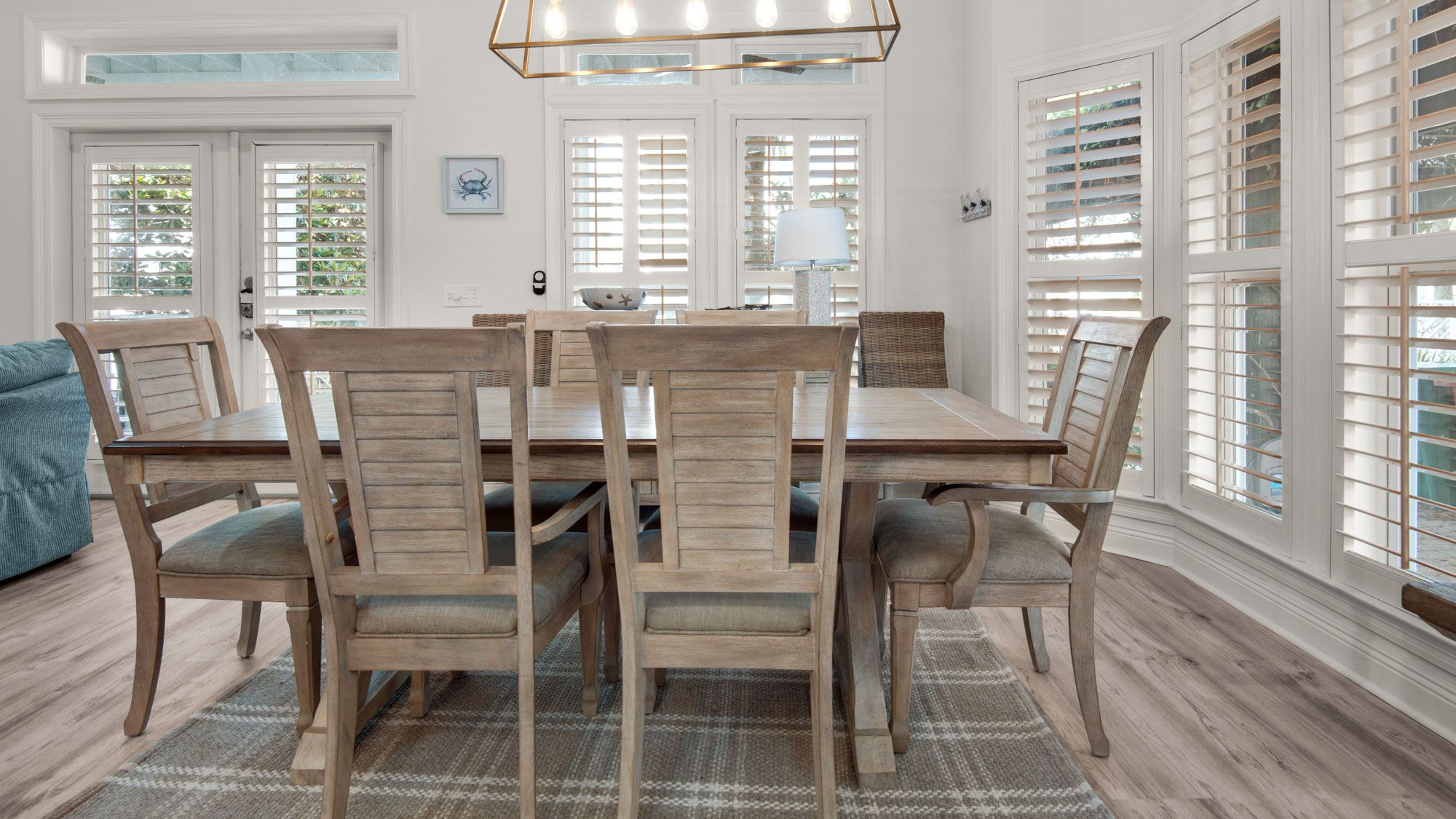 Our Blue Haven Dinning Area