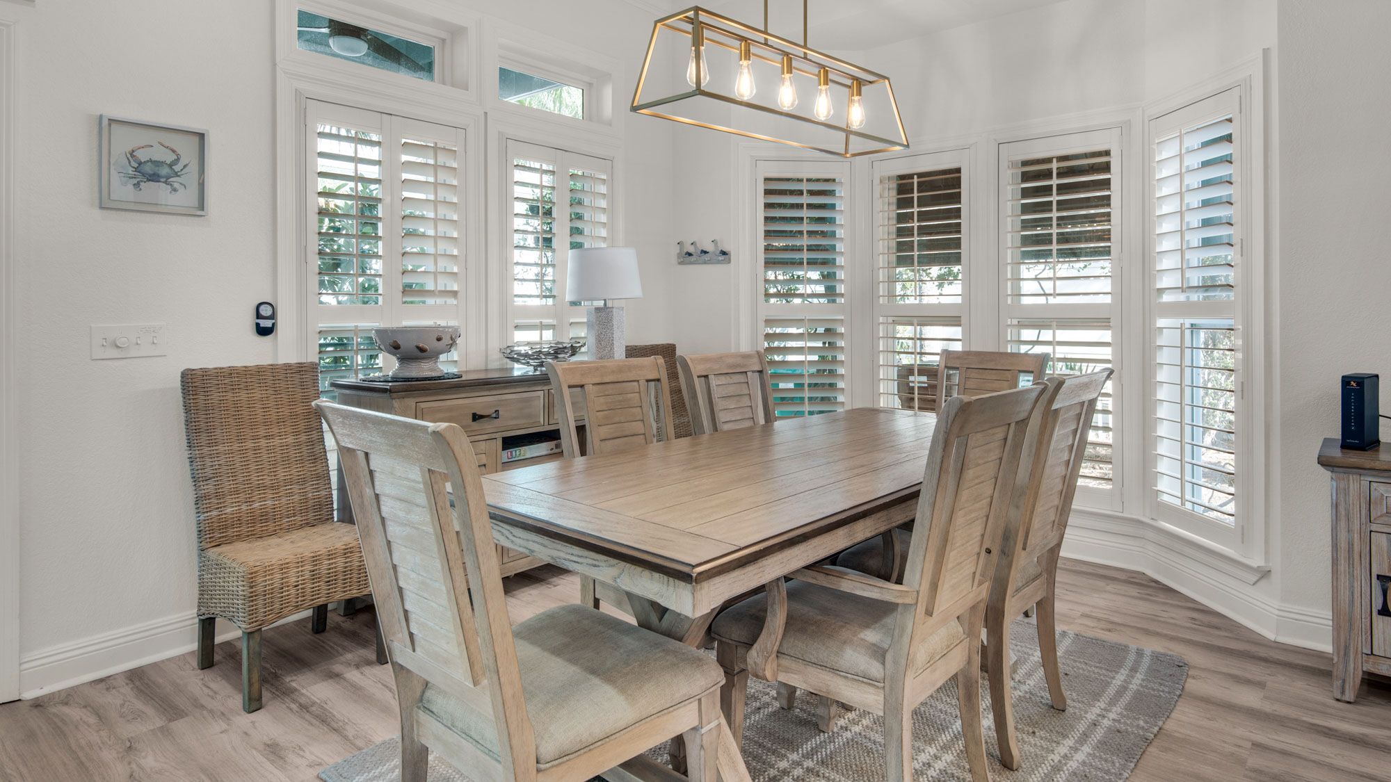 Our Blue Haven Dinning Area