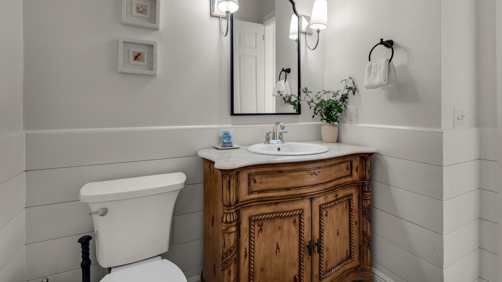 Our Blue Haven Bathroom