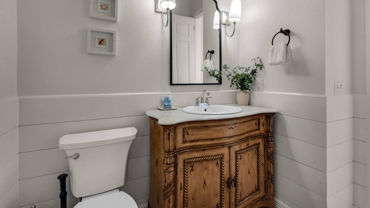 Our Blue Haven Bathroom Our Blue Haven Bathroom