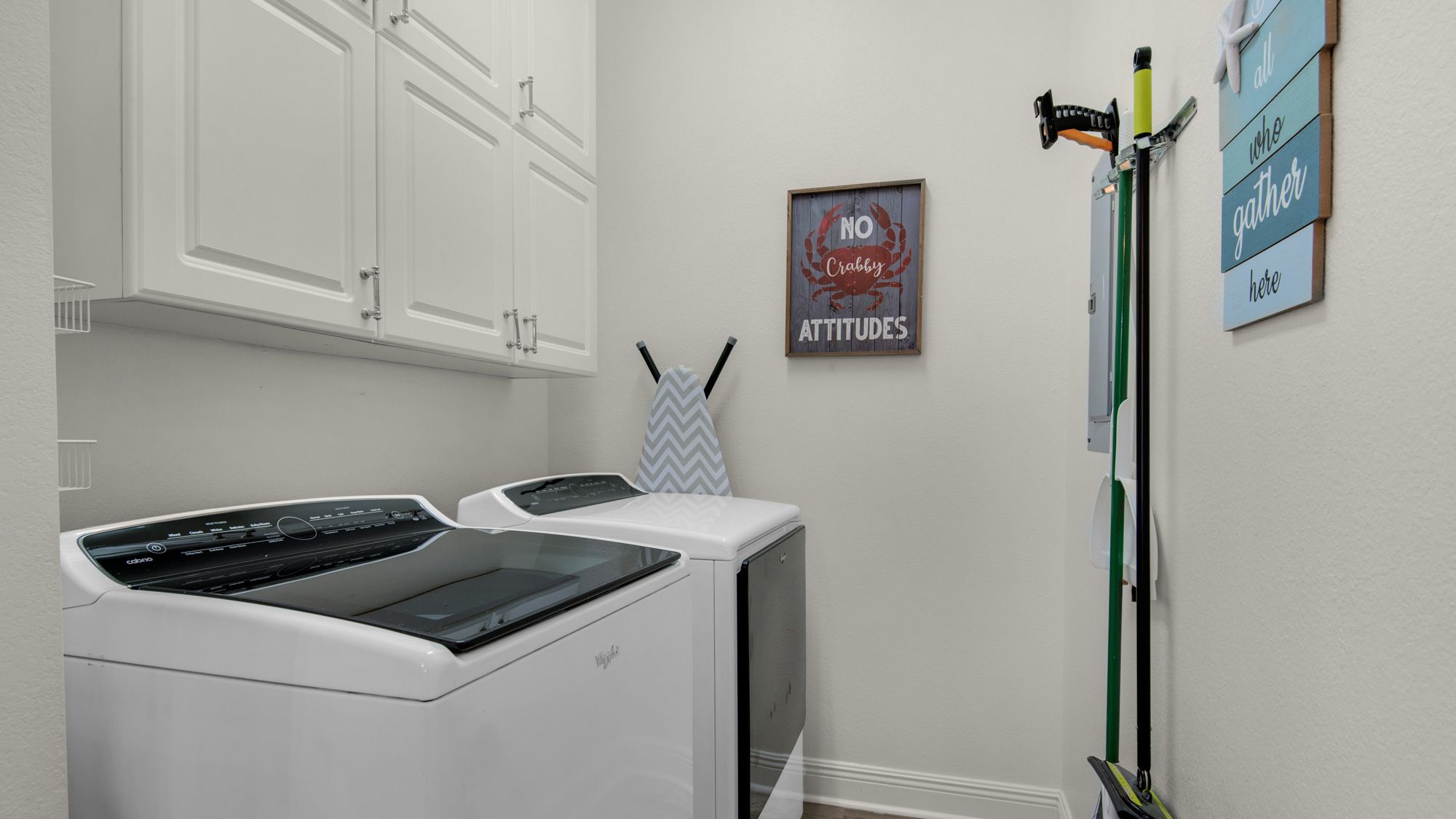 Our Blue Haven Washer and Dryer