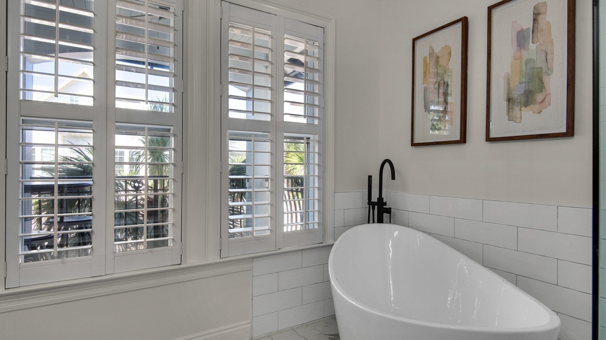 Our Blue Haven Bathroom