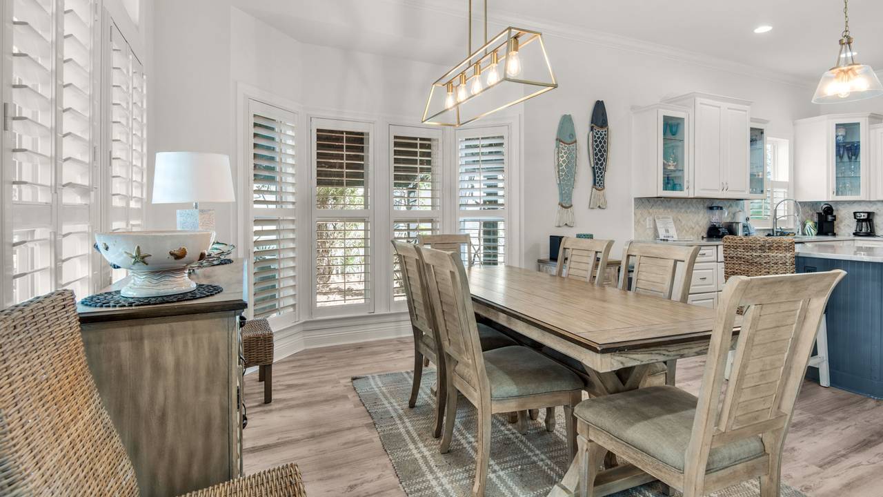 Our Blue Haven Dinning Area and Kitchen Our Blue Haven Dinning Area and Kitchen