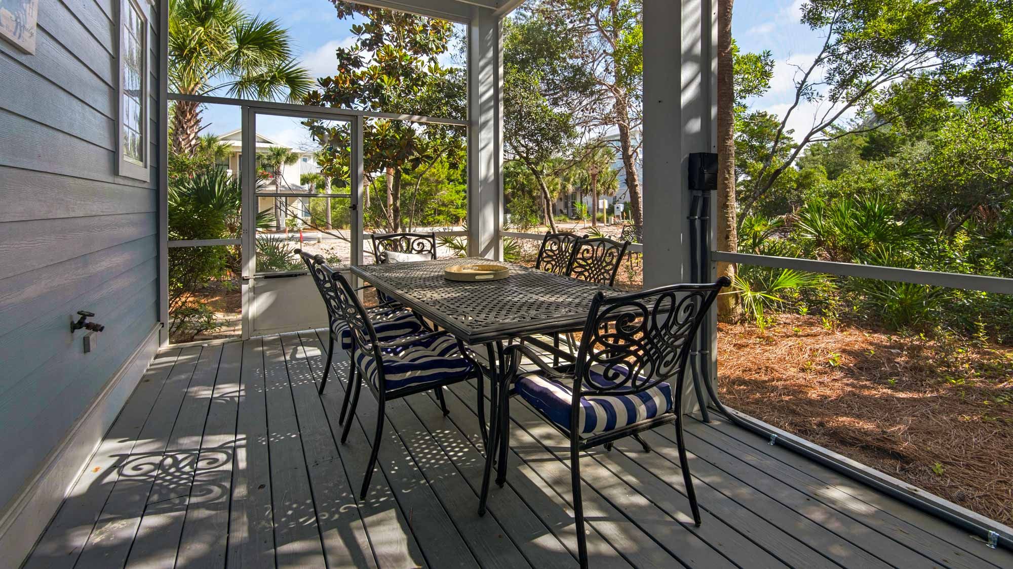 Our Blue Haven Patio