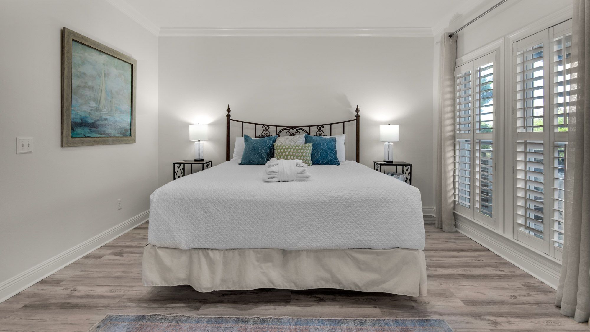 Our Blue Haven Bedroom