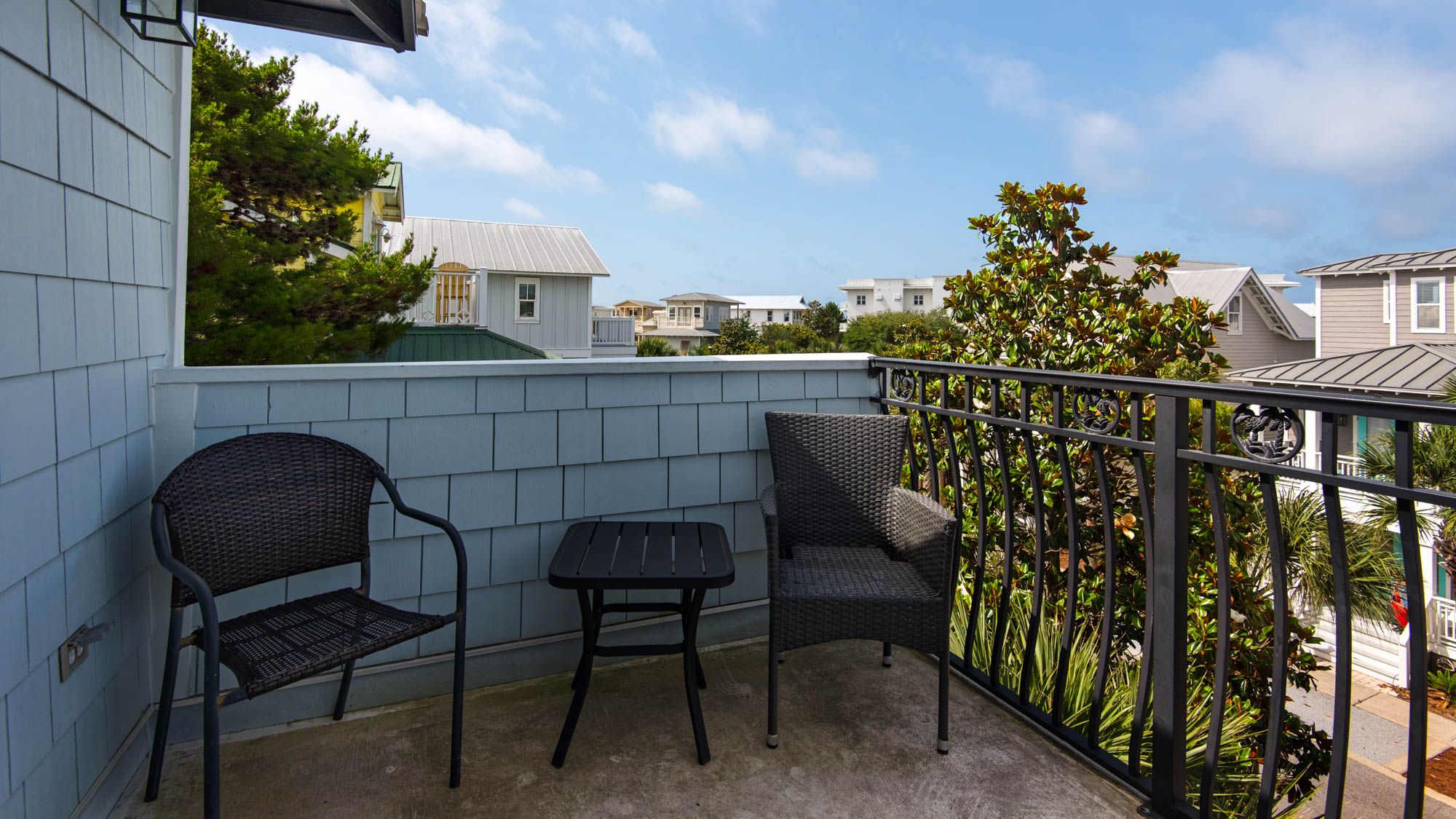 Our Blue Haven Balcony
