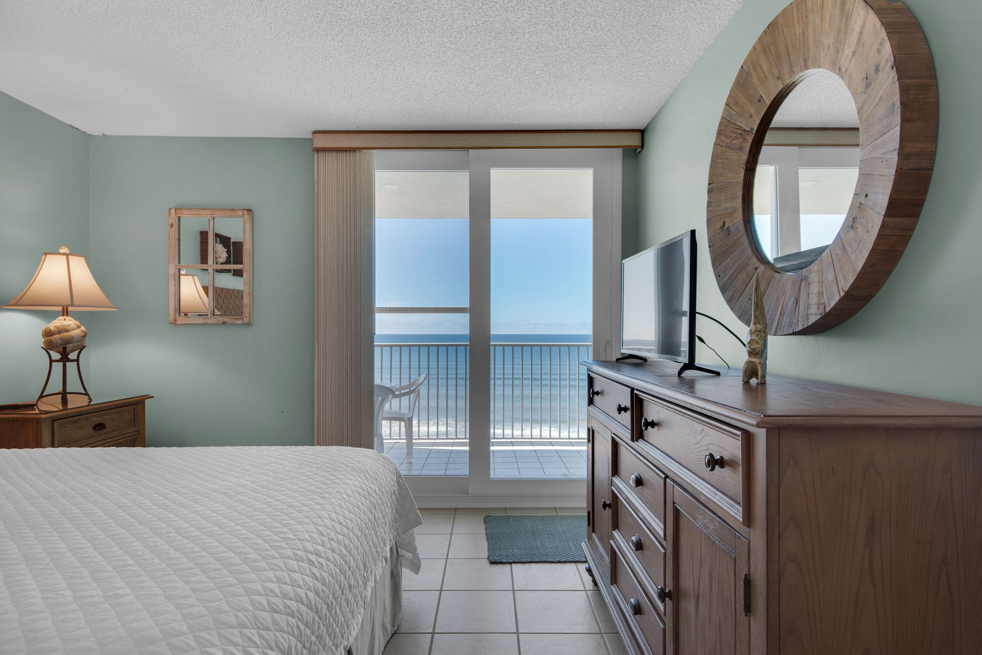 Gulf View from Bedroom